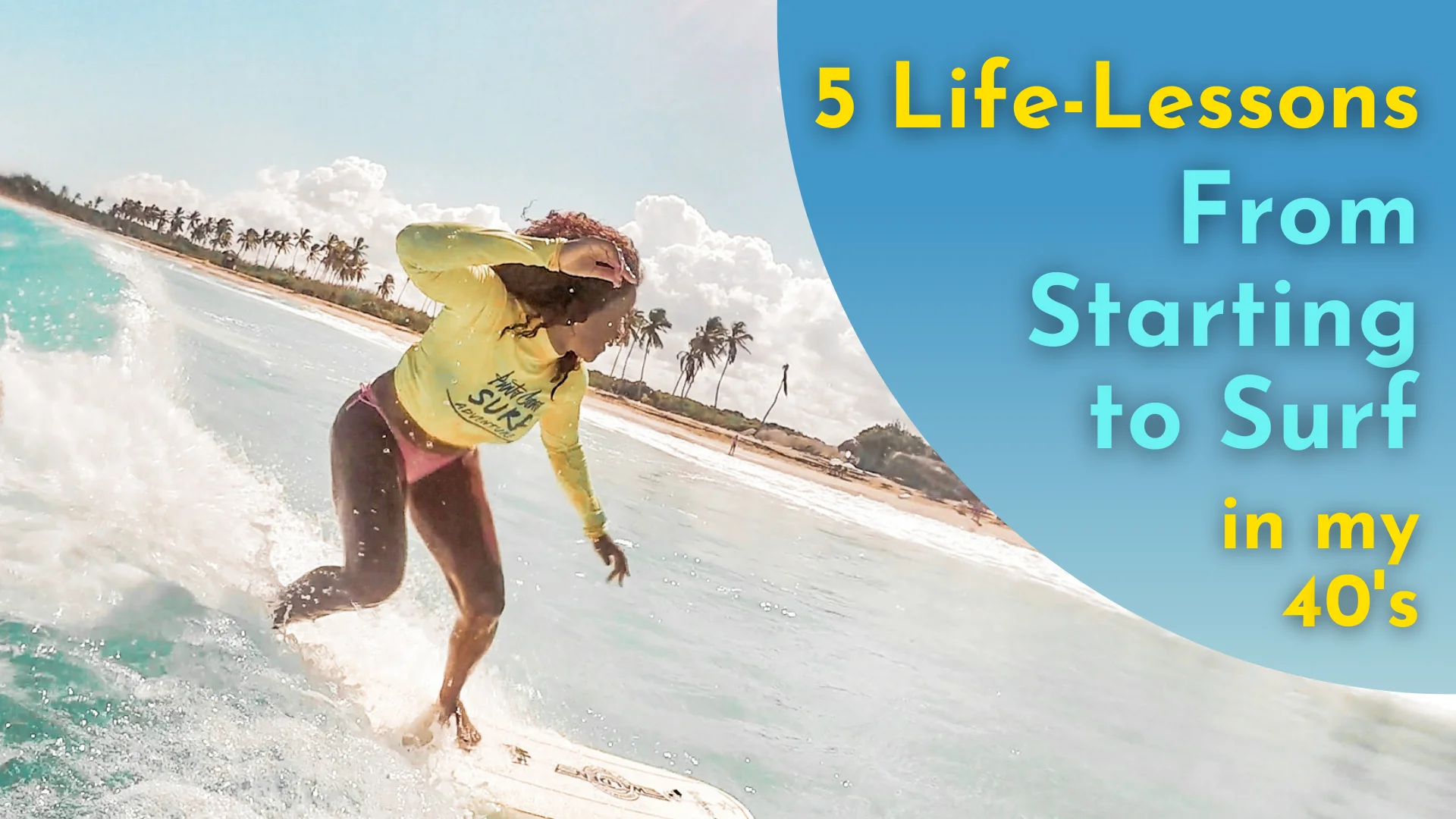 Learning to surf at 40 new arrivals